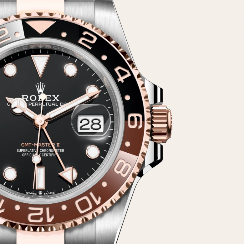 Rolex GMT-Master II Everose Gold Rolesor Oystersteel, M126711CHNR-0002